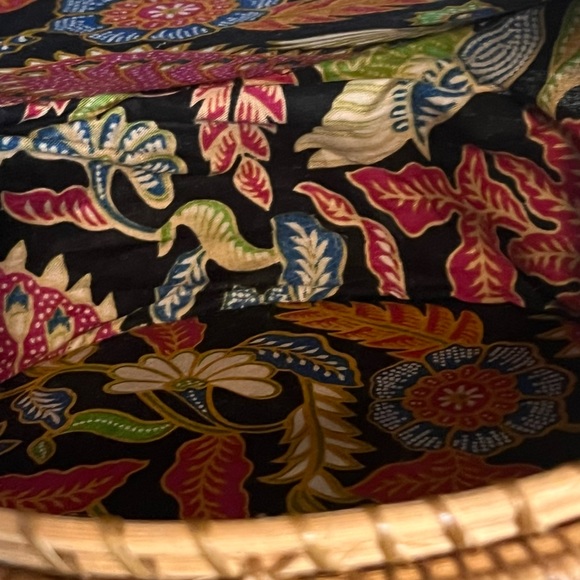 Round Rattan Women's Bag Good Condition - Picture 9 of 10